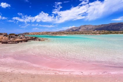 Excursion d'une journée à la plage de sable rose d'Elafonisi