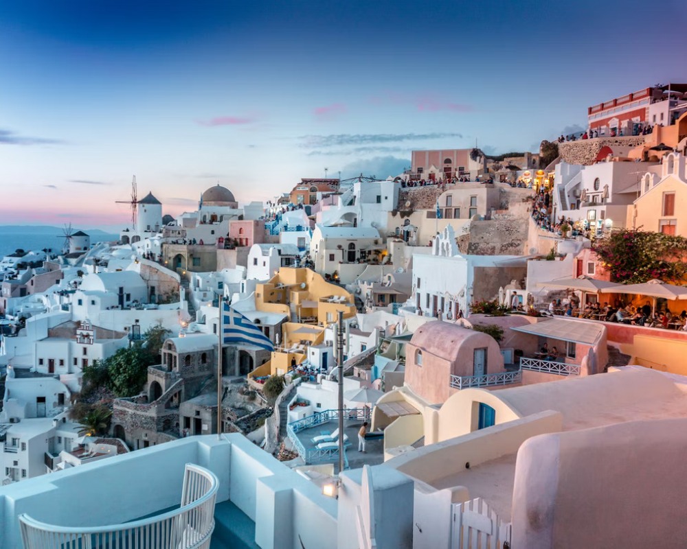Santorini from Crete, one day tour
